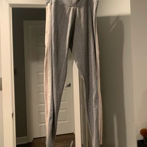 Gray and Pink VS PINK leggings